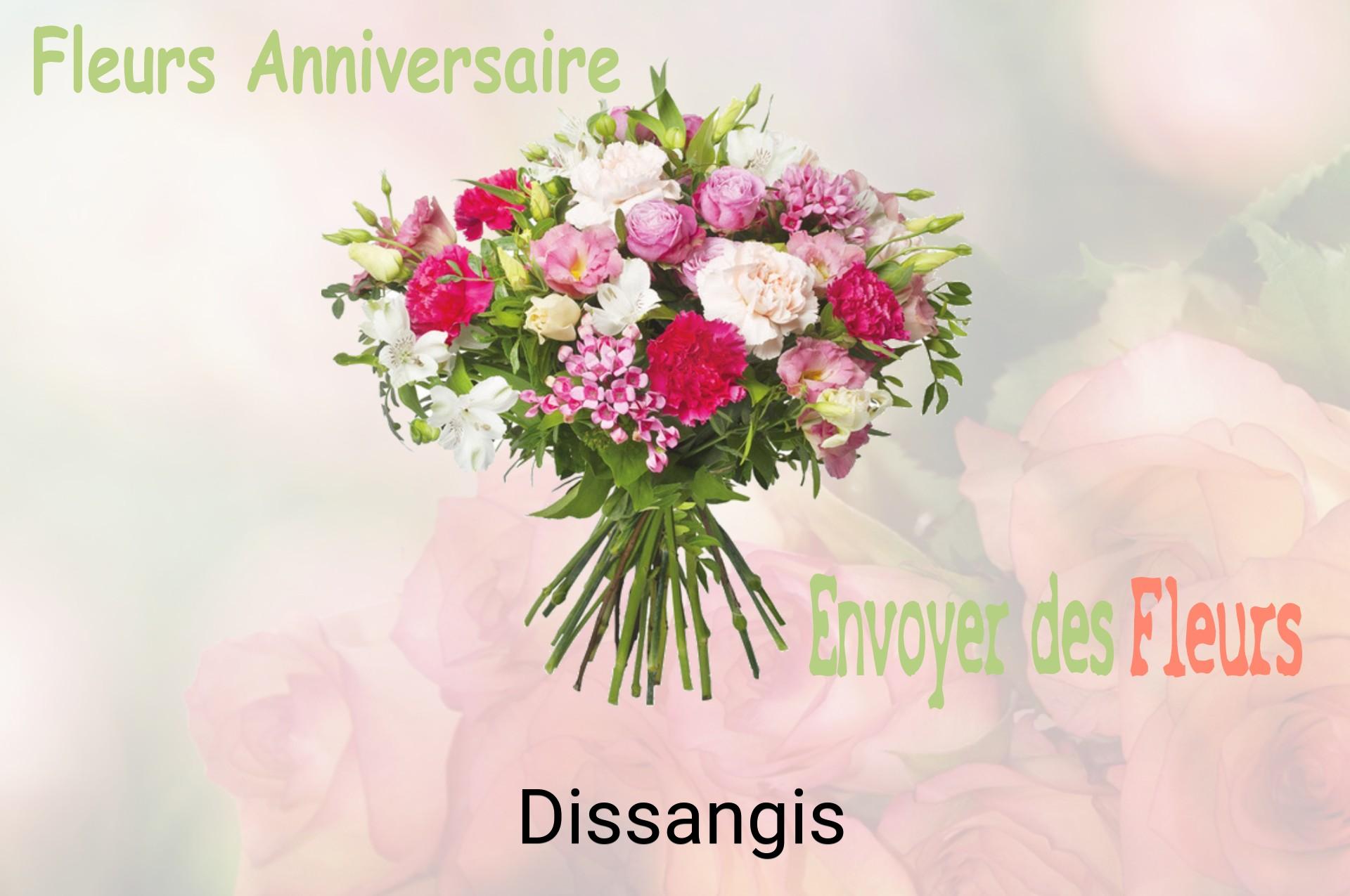 Bouquet de fleurs d’anniversaire livré à Dissangis